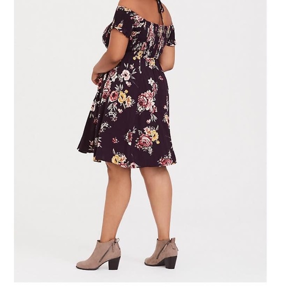 Torrid Floral Dress - Picture 2 of 3